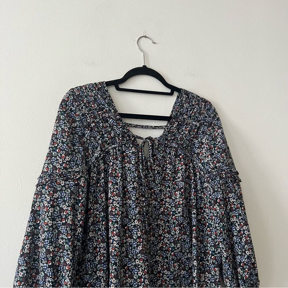 Derek Lam 10 Crosby Floral Print Cotton Blouse - Picture 5 of 8